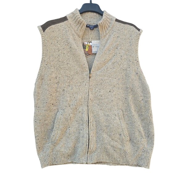 Cremieux XXL National Park Collection Merino Wool/Alpaca Blend Sweater Vest - Picture 1 of 14